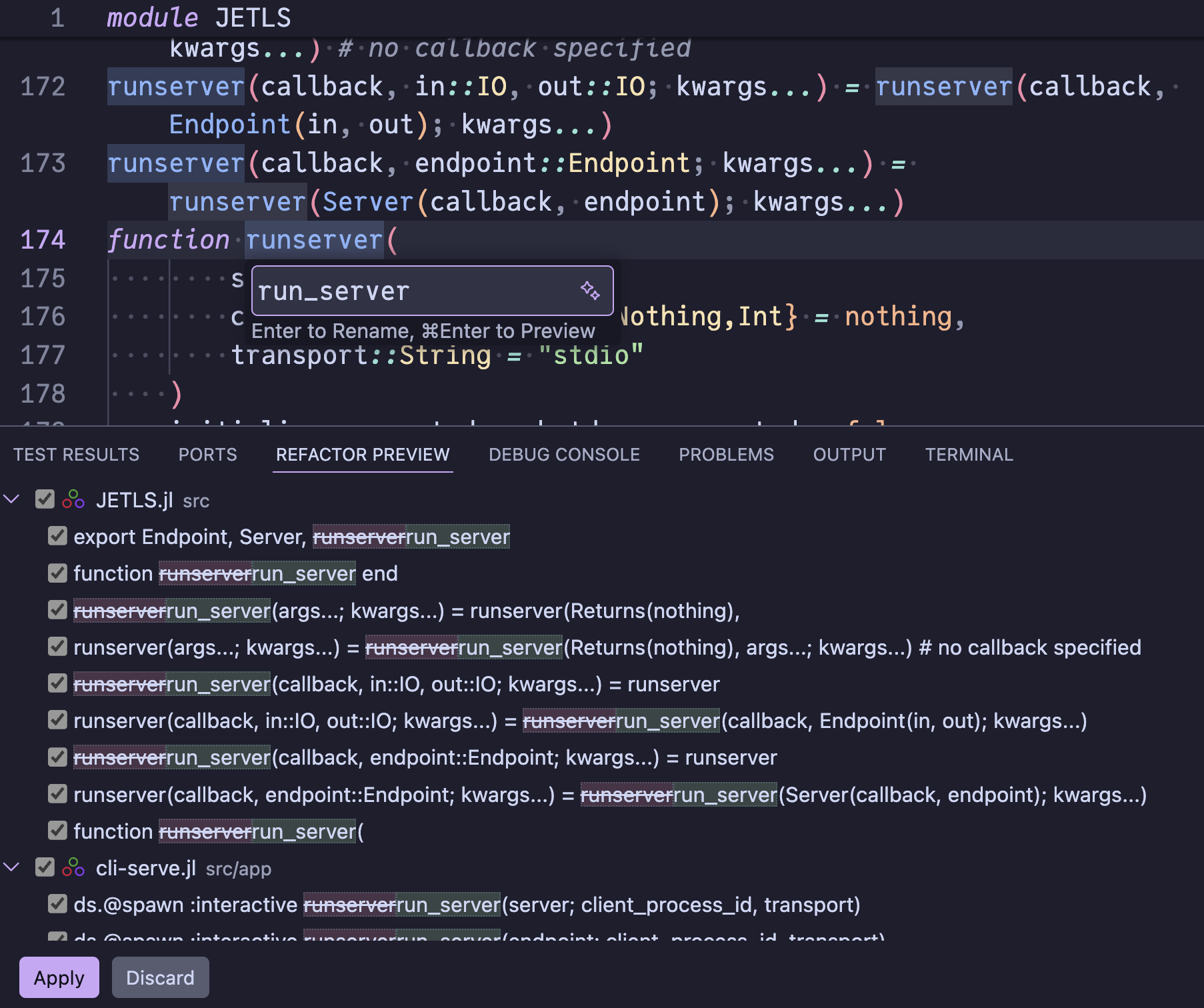 Rename
